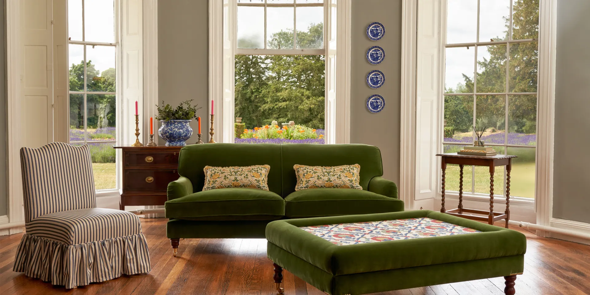 Our new upholstered furniture combines the highest quality craftsmanship with timeless designs