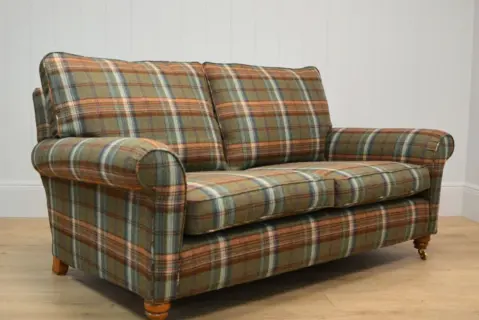 Tartan sofa 1