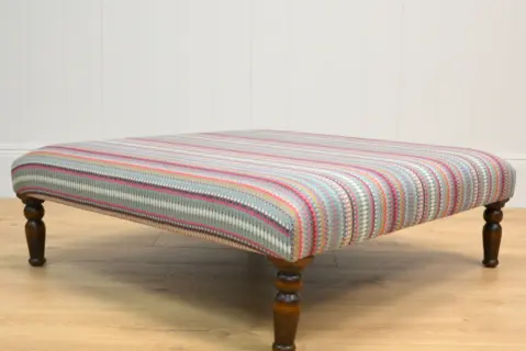 Patterned Ottoman 2