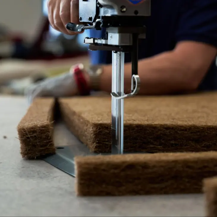 eco furniture material - rubberised coir