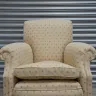 Fully Reupholstered Armchair