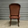 Wooden framed chair
