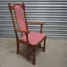 High Back Wooden Chair