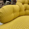 Reupholstered Buttoned Back Chair