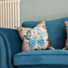 Sofa reupholstered & arms modified