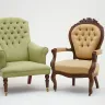 Button Back Chairs