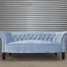 Traditionally Reupholstered Chesterfield