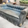 Traditionally Reupholstered Chesterfield