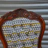 Buttoned Back Chair, Fully Reupholstered