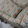 Recovered Box Pleat chairs