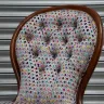 Buttoned Backed Chair - Recovered