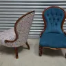 Buttoned Backed Chair - Recovered
