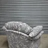 Fully Reupholstered Armchair and Three Piece Suite