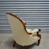 Buttoned Back Chair – Recovered
