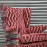 Wing Chair Recovered - Contrasting Fabric