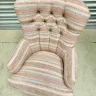 Buttoned Back Chair – Recovered