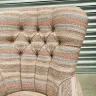 Buttoned Back Chair – Recovered
