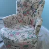 Buttoned Back Bedroom Chair