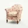 Chair with castors