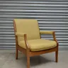 Wooden Frame Chair - recovered