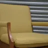 Wooden Frame Chair - recovered