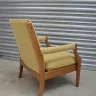 Wooden Frame Chair - recovered