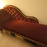Buttoned Back Chaise - Recovered