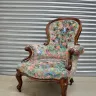Buttoned Back Chair - Recovered