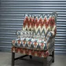 Traditional Chippendale Chair reupholstered