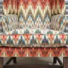 Traditional Chippendale Chair reupholstered