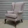 Wing Chair – Recovered