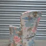 Buttoned Back Bedroom Chair