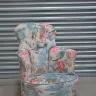 Buttoned Back Bedroom Chair