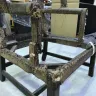 Traditional Chippendale Chair reupholstered
