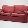 Reupholstered Modern Two Seater Sofa