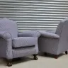 Armchairs – recovered