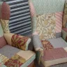 Pair of Patchwork Chairs - Recovered
