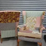 Pair of Patchwork Chairs - Recovered