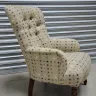 Buttoned Back Chair - Recovered