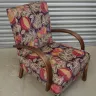 Wooden Frame Chair – fully reupholstered
