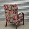 Wooden Frame Chair – fully reupholstered