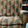 Art Deco Sofa, Traditionally upholstered