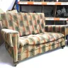 Art Deco Sofa, Traditionally upholstered