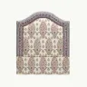 Headboard Reupholstered in Floral Pattern
