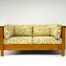 Reupholstered Wooden Framed Sofa