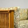 Reupholstered Wooden Framed Sofa