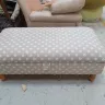 Recovered Storage Ottoman