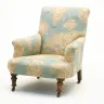 Completed Map of the World Armchair