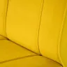 Small Chair Reupholstered in a J Brown Fabrics Yellow Velvet