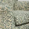 Reupholstered Armchair in a Morris & Co. Fabric
